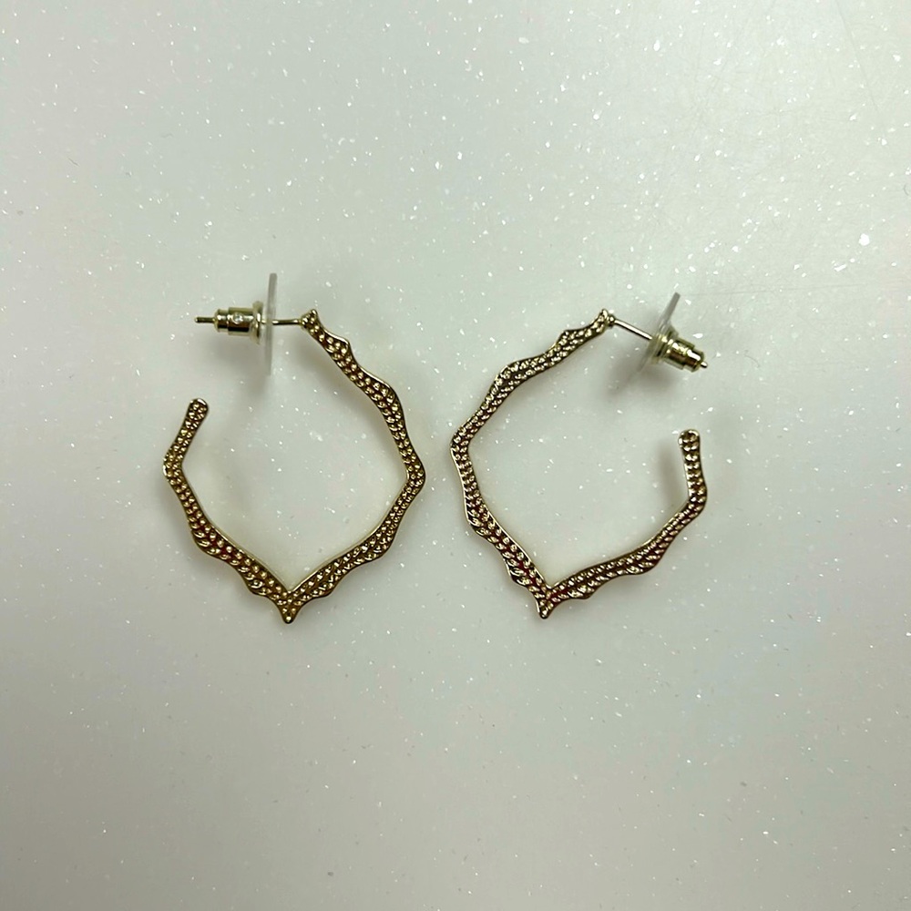 Kendra Scott miku gold earrings